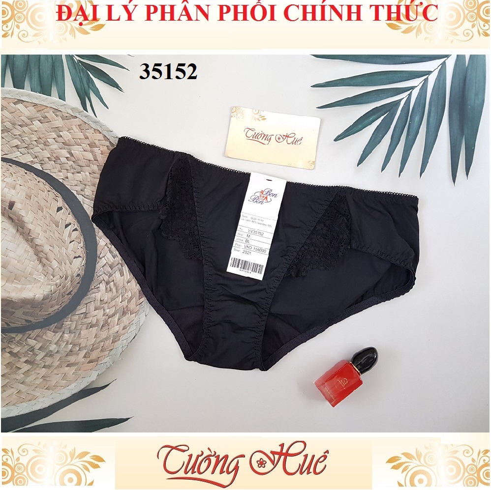 Quần lót nữ Bon Bon SV35152 Lưng Vừa Phối Ren.