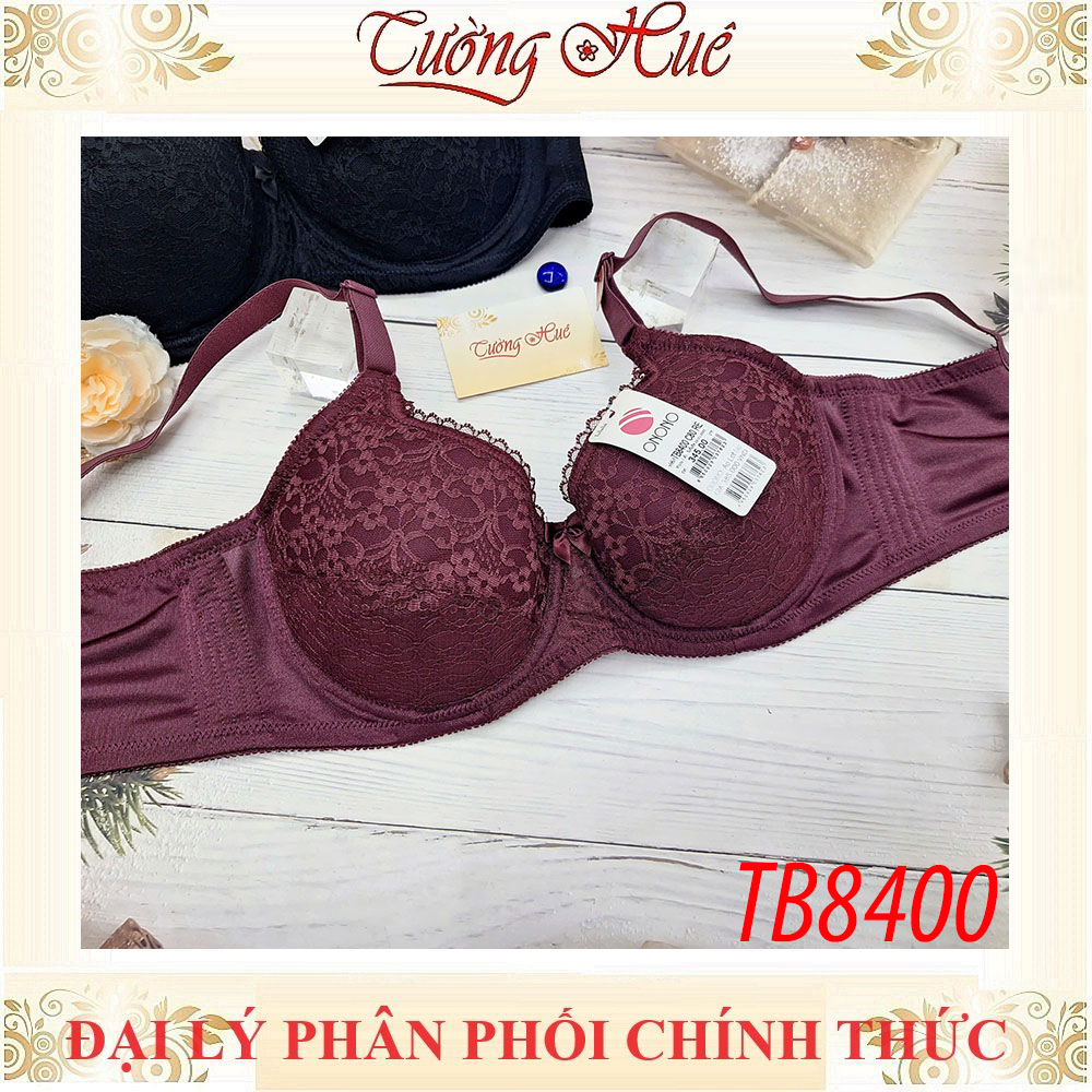 ÁO LÓT THÁI LAN CAO CẤP ONONO TB8400 ÁO CÓ GỌNG MÚT ÉP MỎNG SIZE TO 3 MÓC CÀI