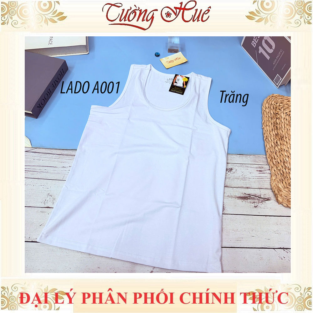 Áo Ba Lỗ Nam Cotton Lado A001 Thun Co Giãn Mát Mẻ Dễ Mặc