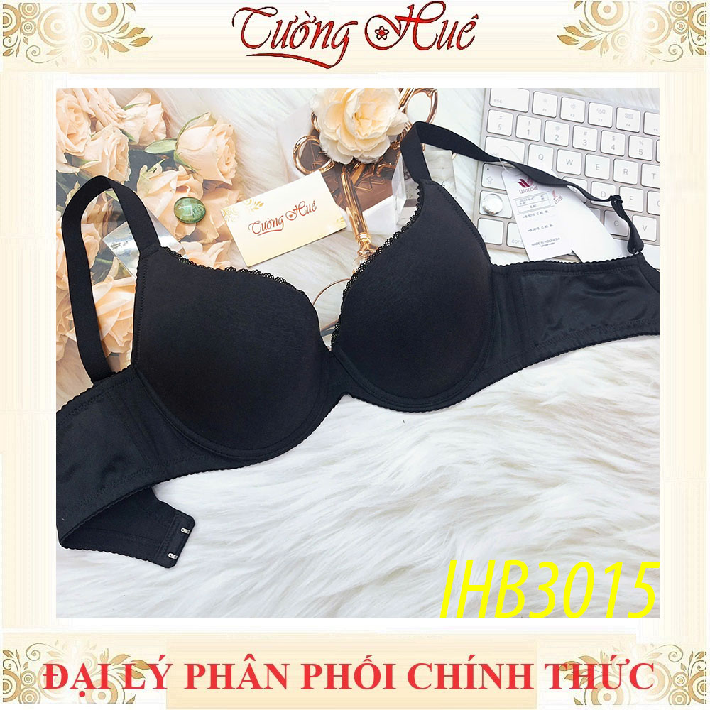 Áo Lót Nữ Wacoal IHB3015 Có Gọng Nâng Vừa Cúp 3/4 Mút Đúc Mỏng