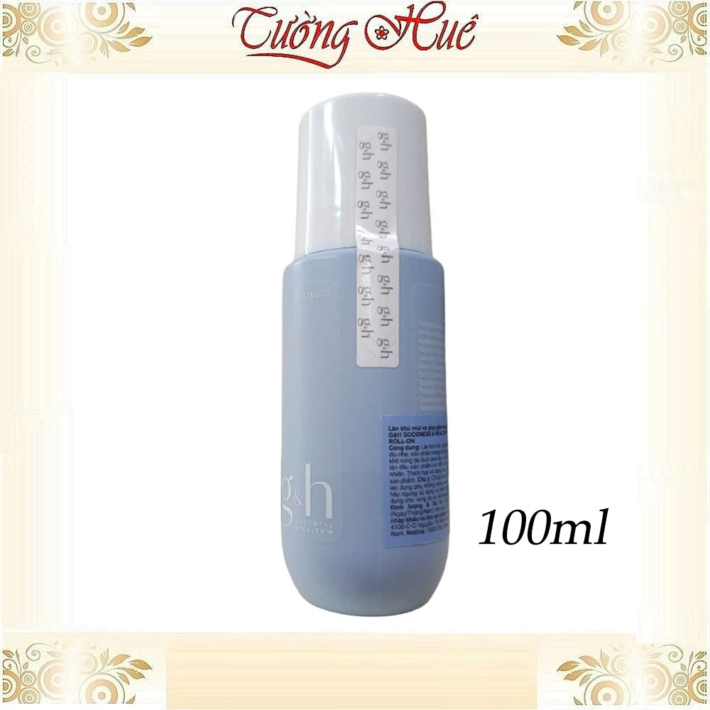 Lăn khử mùi và giảm tiết mồ hôi Goodness & Health Protect - 100ml