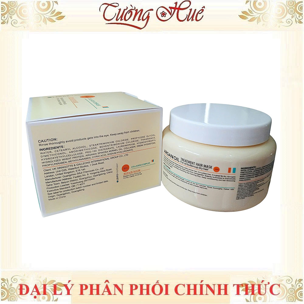 Kem Ủ Tóc Olexrs+ HairSalon Phục Hồi Tóc Repair Mask - 500ml