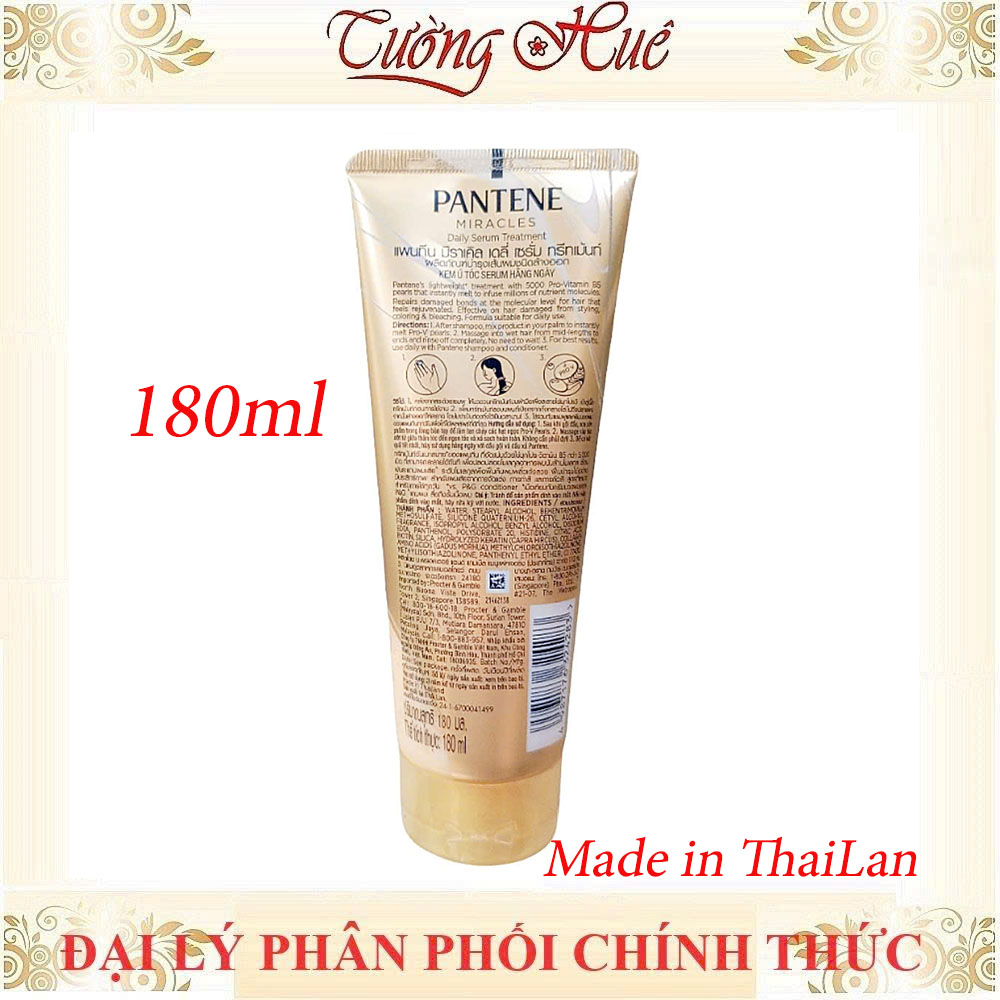 Ủ Tóc Chuyên Sâu Mỗi Ngày Pantene Miracles Intensive Daily Treatment Mask 180ml/300ml