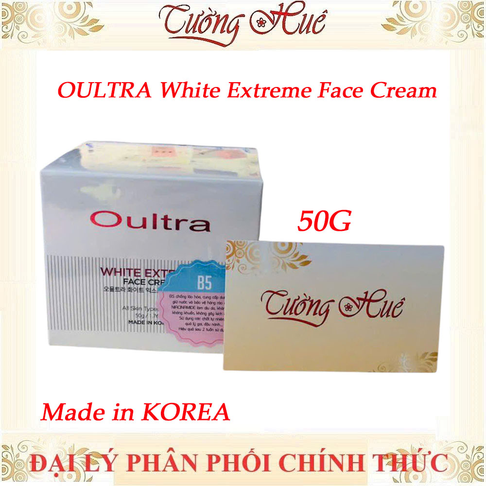 OULTRA Kem Dưỡng Trắng Chuyên Sâu - Phục Hồi - Trẻ Hóa Làn Da 50G