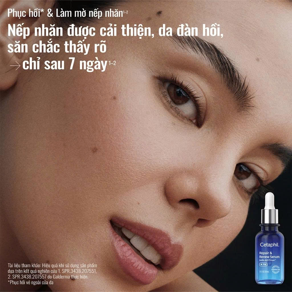 CETAPHIL SERUM Tinh Chất Bảo Vệ Dưỡng Sáng Da Ban Ngày Ban Đêm 30ML