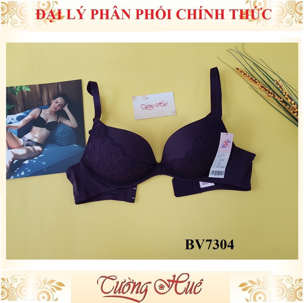 Áo lót nữ Bon Bon BV7304 áo ngực mút vừa không gọng, lưng bảng to.