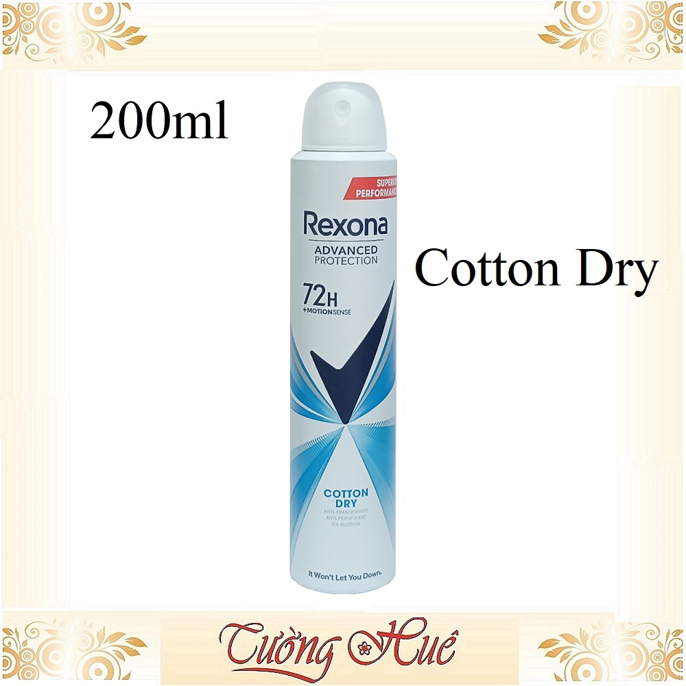 Xịt Khử Mùi Nữ Rexona MotionSense Anti-Perspirant - 200ml ( Có Lựa Chọn )