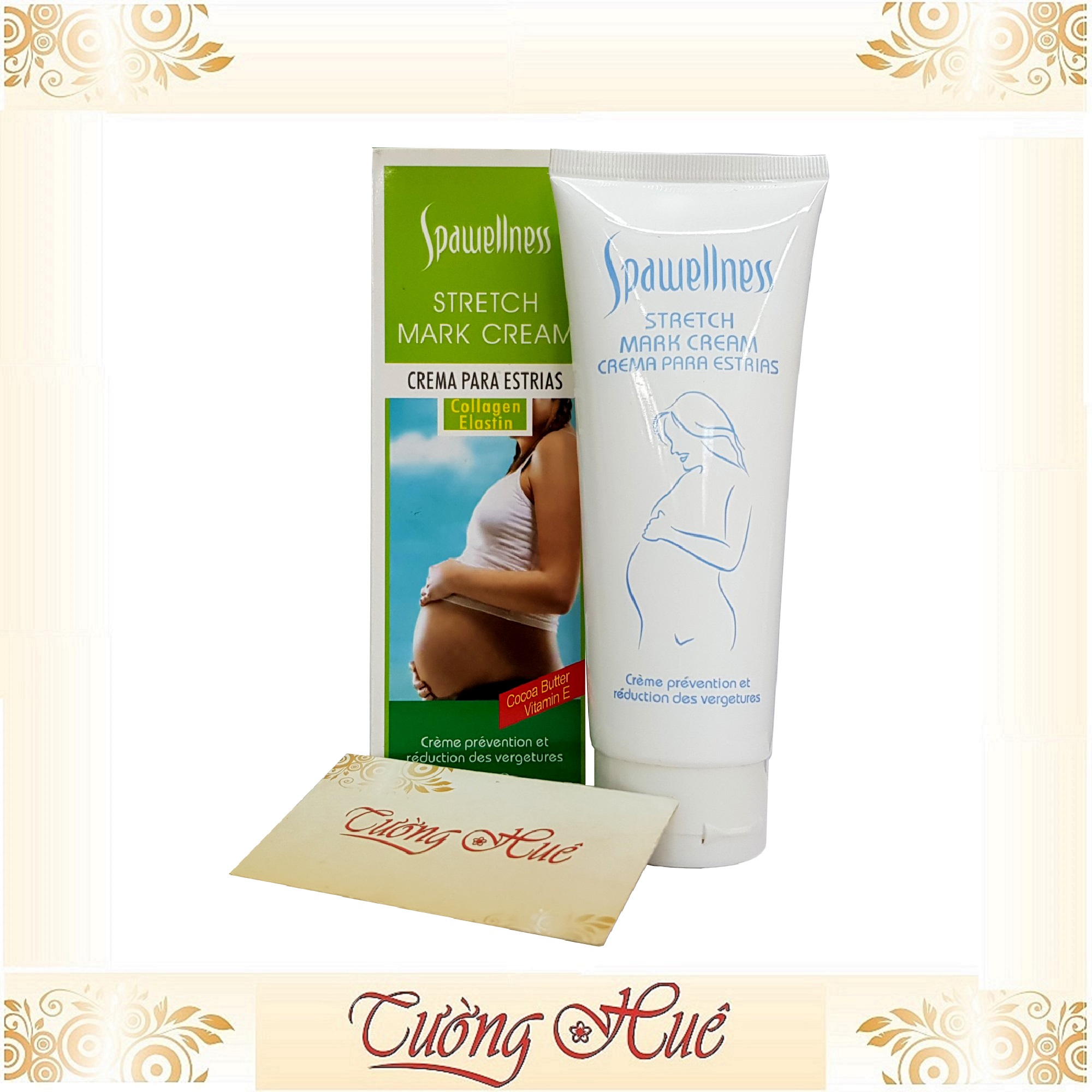 Kem Chống Rạn Da Trong Thời Kỳ Mang Thai Spawellness - 150ml