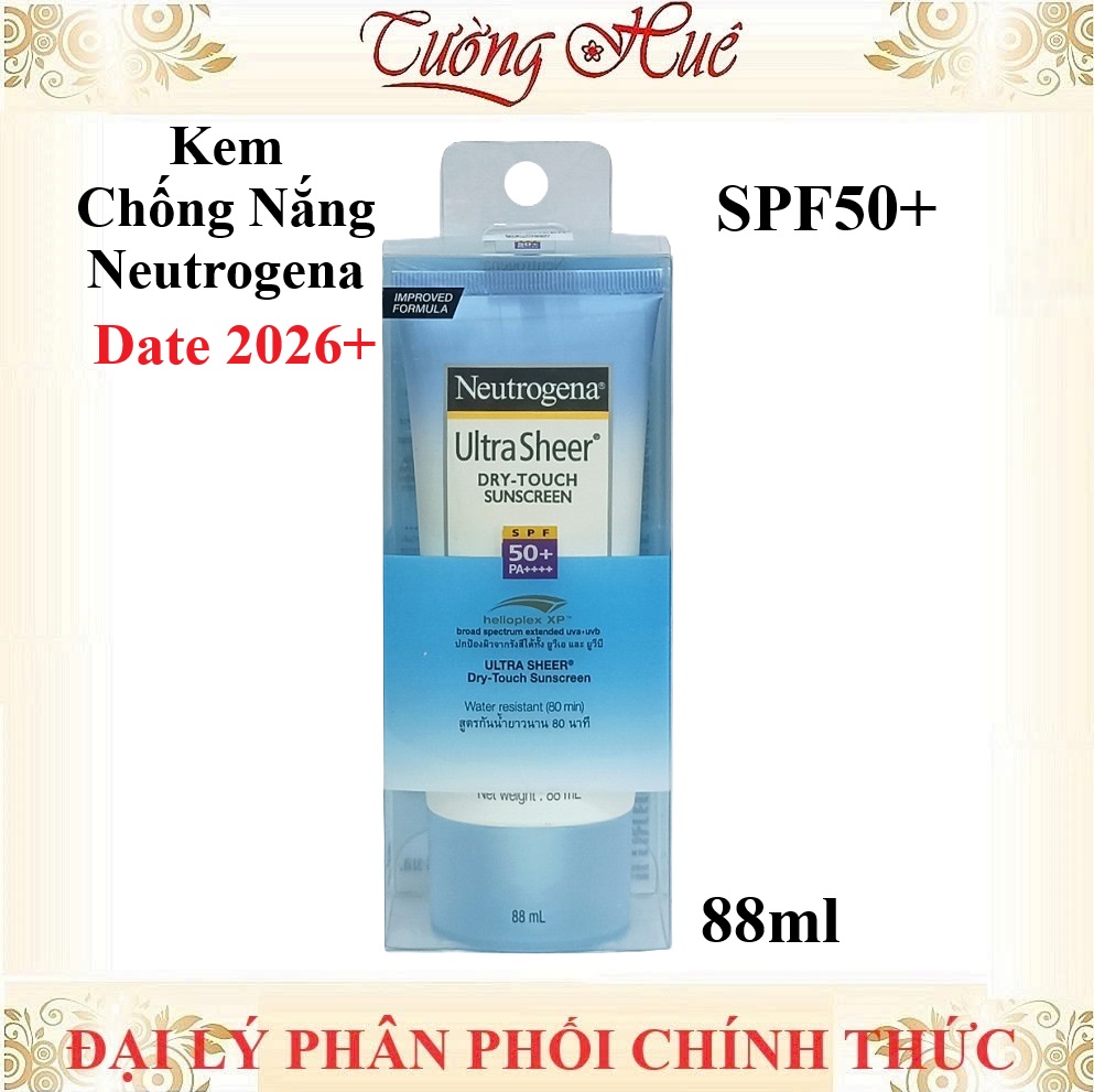 Kem Chống Nắng Neutrogena SPF50+/PA++++ Ultra Sheer Dry-Touch - 88ml