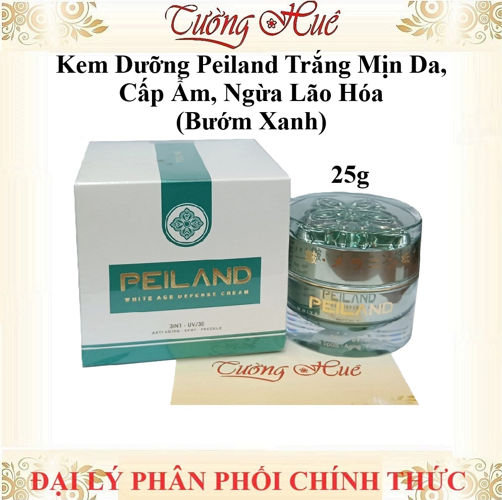 Kem Dưỡng Peiland Trắng Mịn Da, Cấp Ẩm, Ngừa Lão Hóa - 25g - Bướm Xanh
