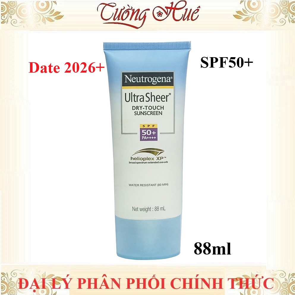 Kem Chống Nắng Neutrogena SPF50+/PA++++ Ultra Sheer Dry-Touch - 88ml