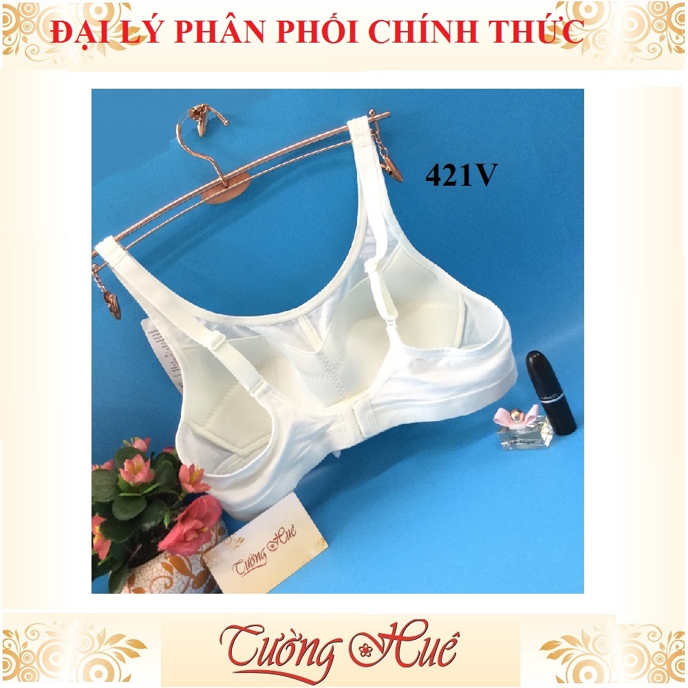 Áo lót nữ Triumph Bra T 421 V/P không gọng, mút mỏng lưng bản to