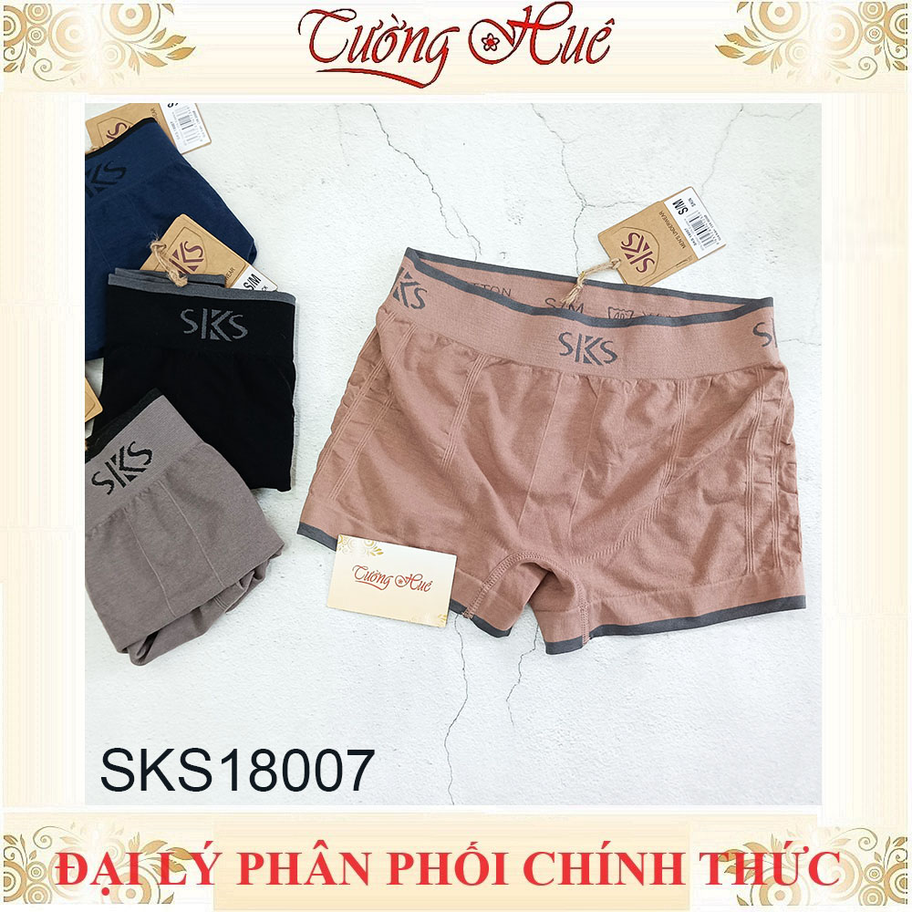 Quần lót nam Darlin SKS18007 Quần đùi dệt nam cotton co giản 6 chiều.