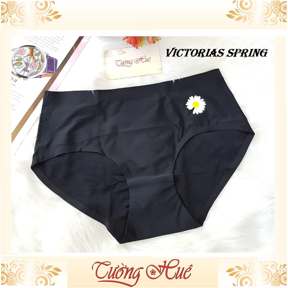 Quần lót nữ Victorias Spring su đúc hoa cúc MÀU NGẪU NHIÊN.