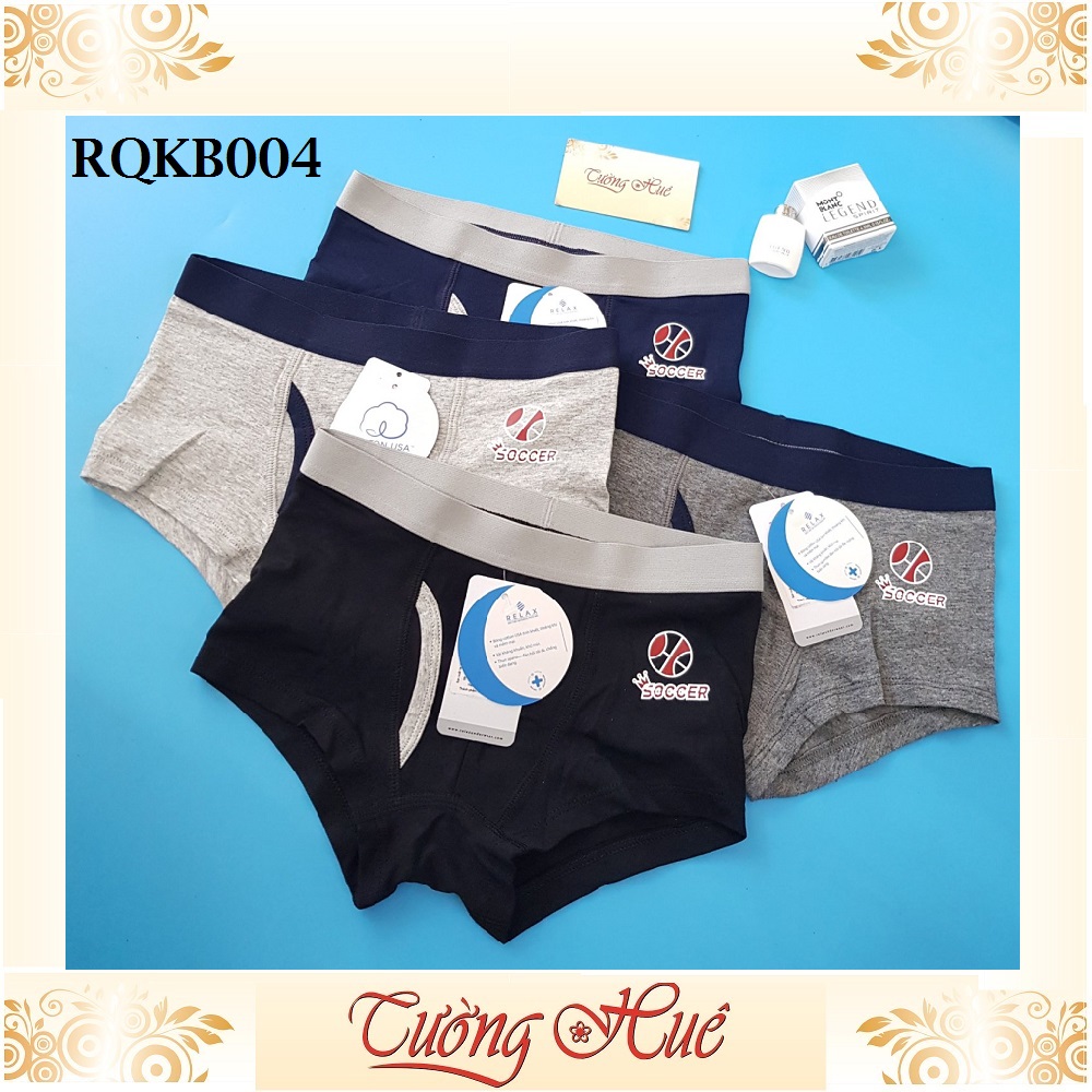 Quần lót bé trai Relax RQKB004 6T-15T tuổi thun Cotton cao cấp.
