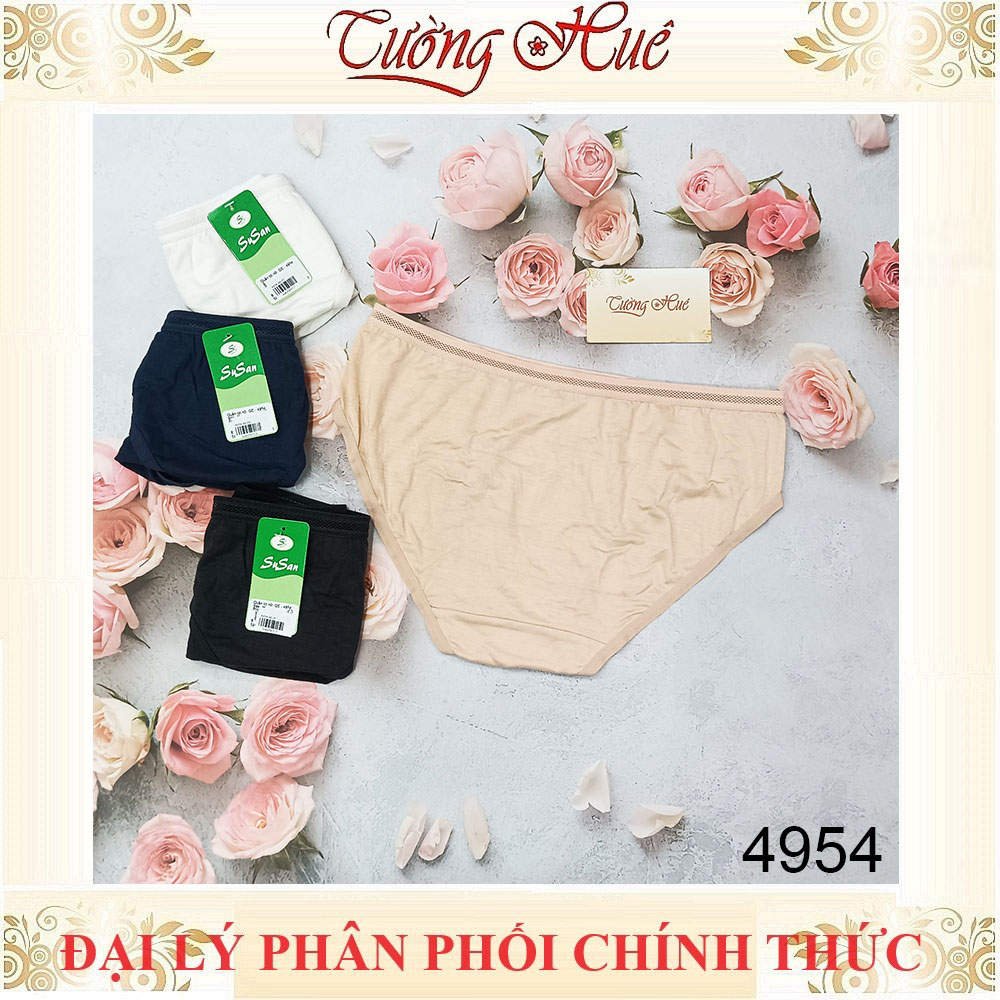 Quần lót nữ SuSan 4954 Quần Ôm Mông Màu Trơn Chất Cotton Mềm.