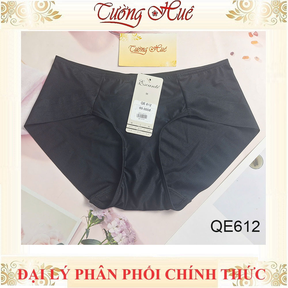 Quần Lót Nữ Thun Lạnh Escanté QE 612 Cạp Vừa Viền Mông Không Đường May Đáy Nhỏ Thoáng Mát