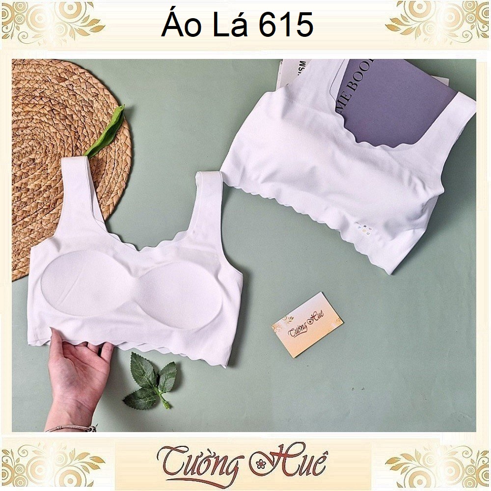 Áo Lá Nữ Học Sinh Su Ép không Đường May Trơn Viền Gợn Sóng Mút Mỏng 615