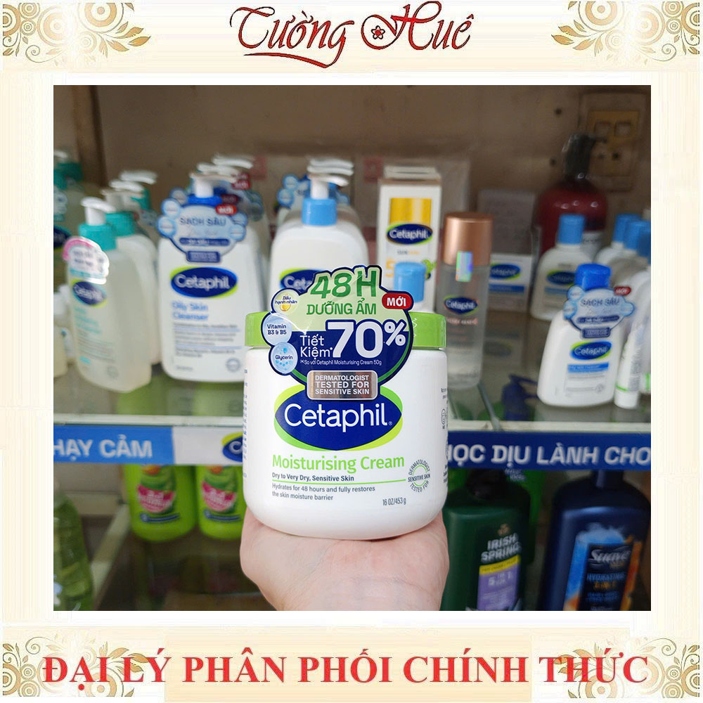 Kem Dưỡng Ẩm Cetaphil Moisturising Cream Dành Cho Da Khô Và Da Nhạy Cảm - 453g