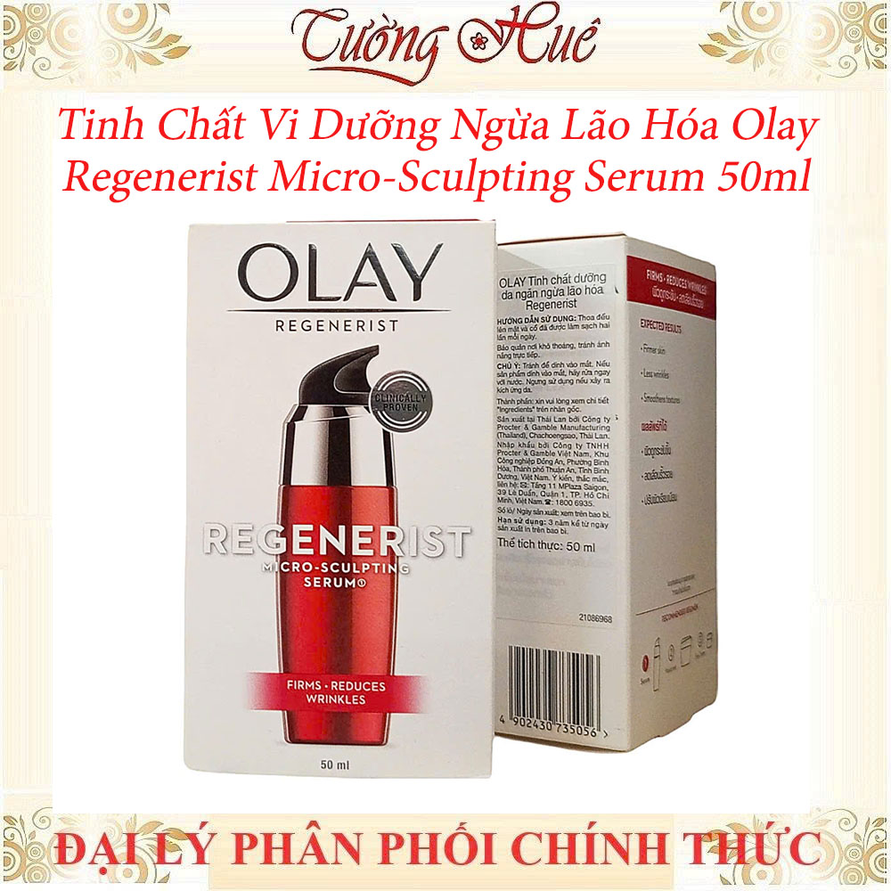 Tinh Chất Vi Dưỡng Ngừa Lão Hóa Olay Regenerist Micro-Sculpting Serum 50ml