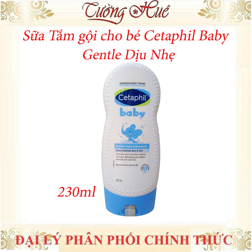 Sữa Tắm gội cho bé Cetaphil Gentle Dịu Nhẹ 230ml/400ml