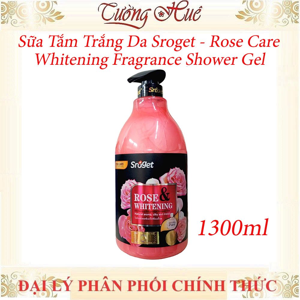 Sữa Tắm Trắng Da Sroget Nhiều Mùi - 1300ml