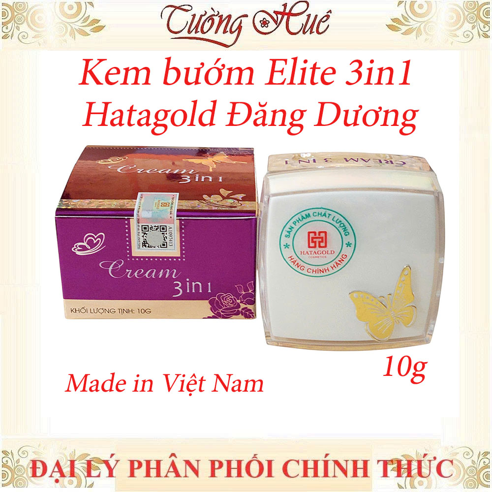 Kem bướm Elite 3in1 10g - Hatagold Đăng Dương