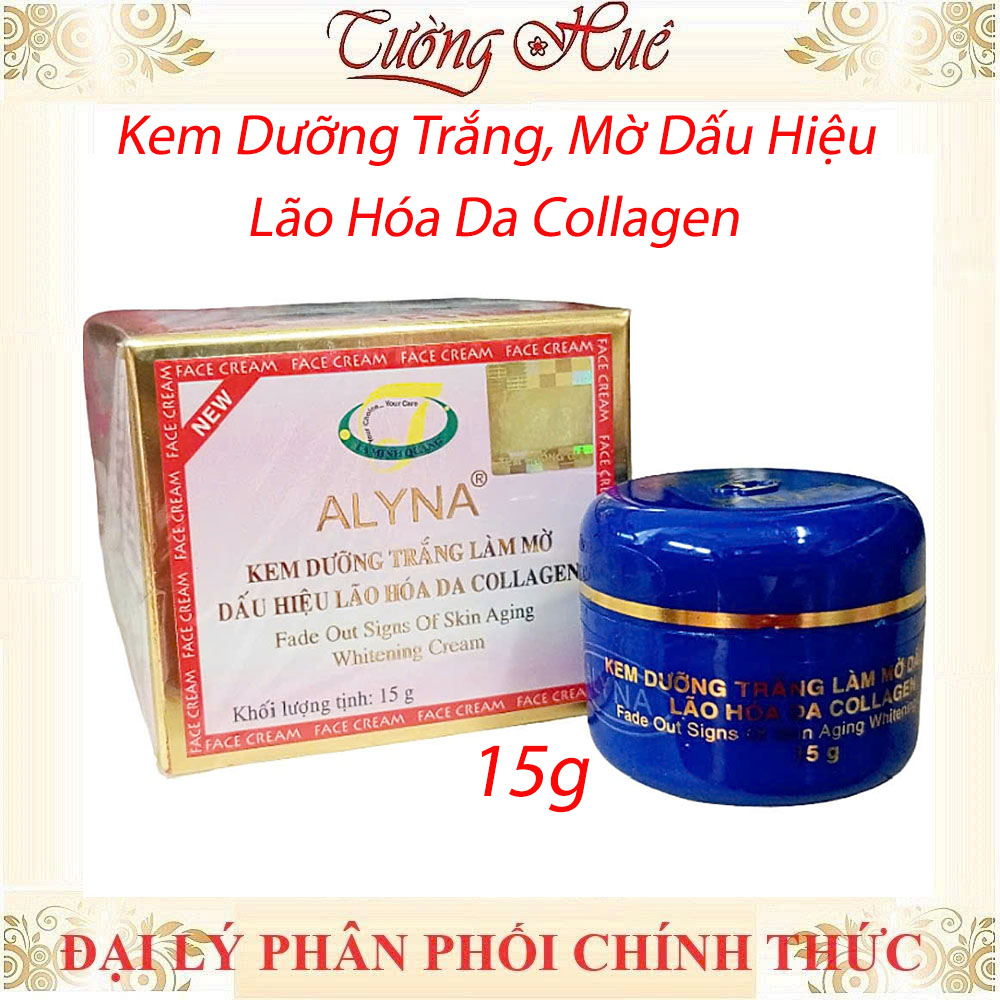Kem Dưỡng Trắng Ngừa Lão Hóa Alyna Whitening-Aging Cream - 15g