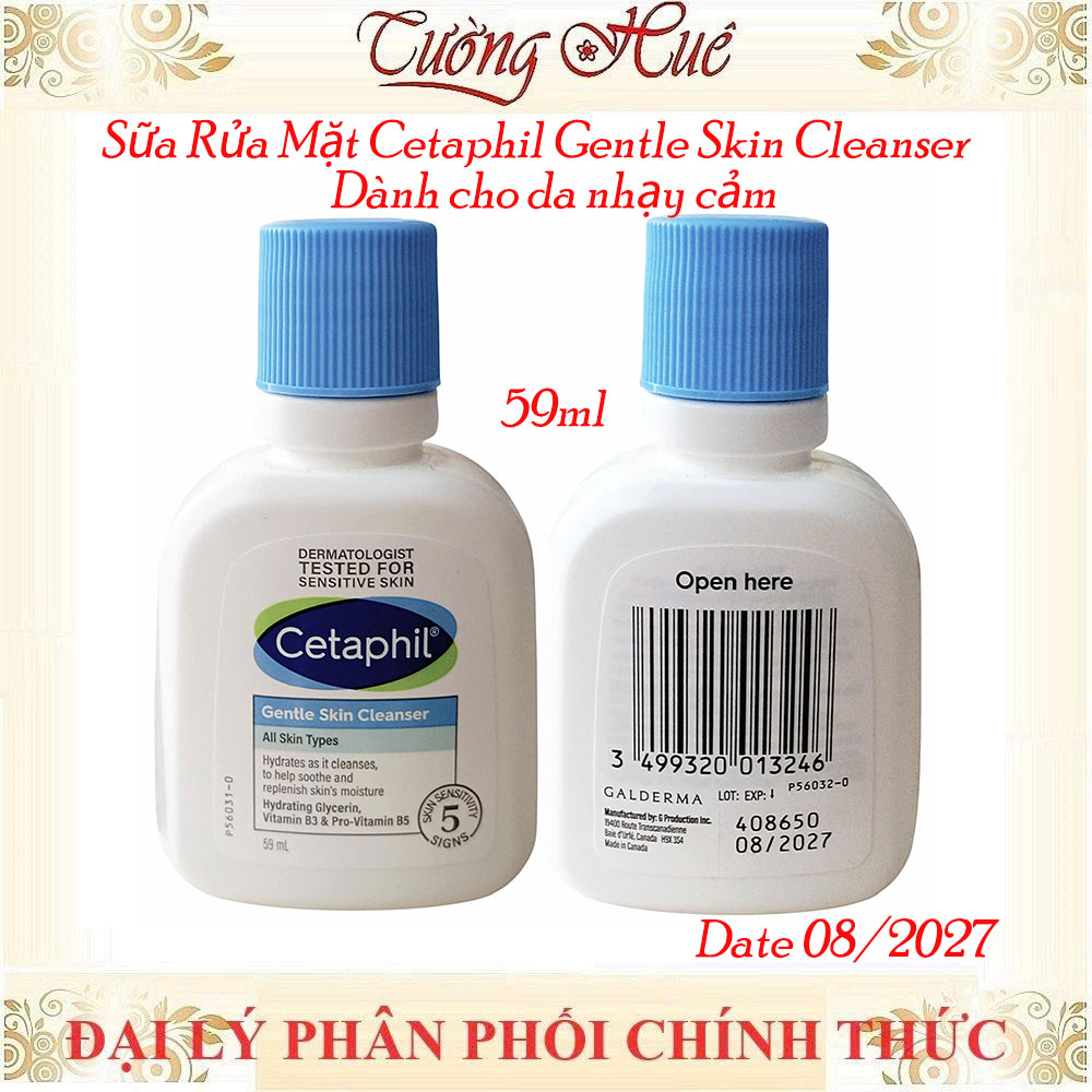 Sữa Rửa Mặt Cetaphil Gentle Skin Cleanser Face 125ML/473ML