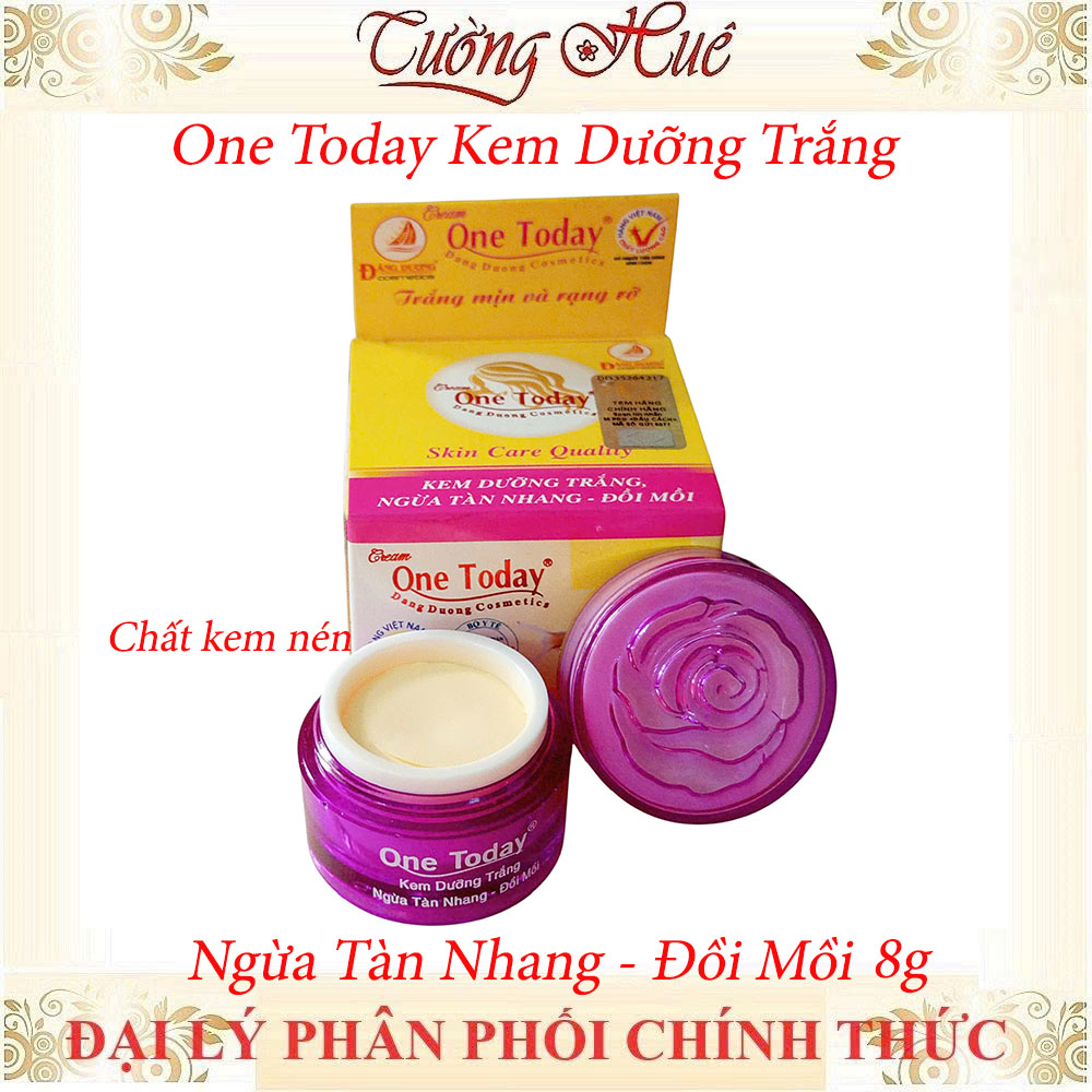Kem One Today Dưỡng Trắng Ngừa Tàn Nhang Đồi Mồi -Cao cấp- 8g và 15g