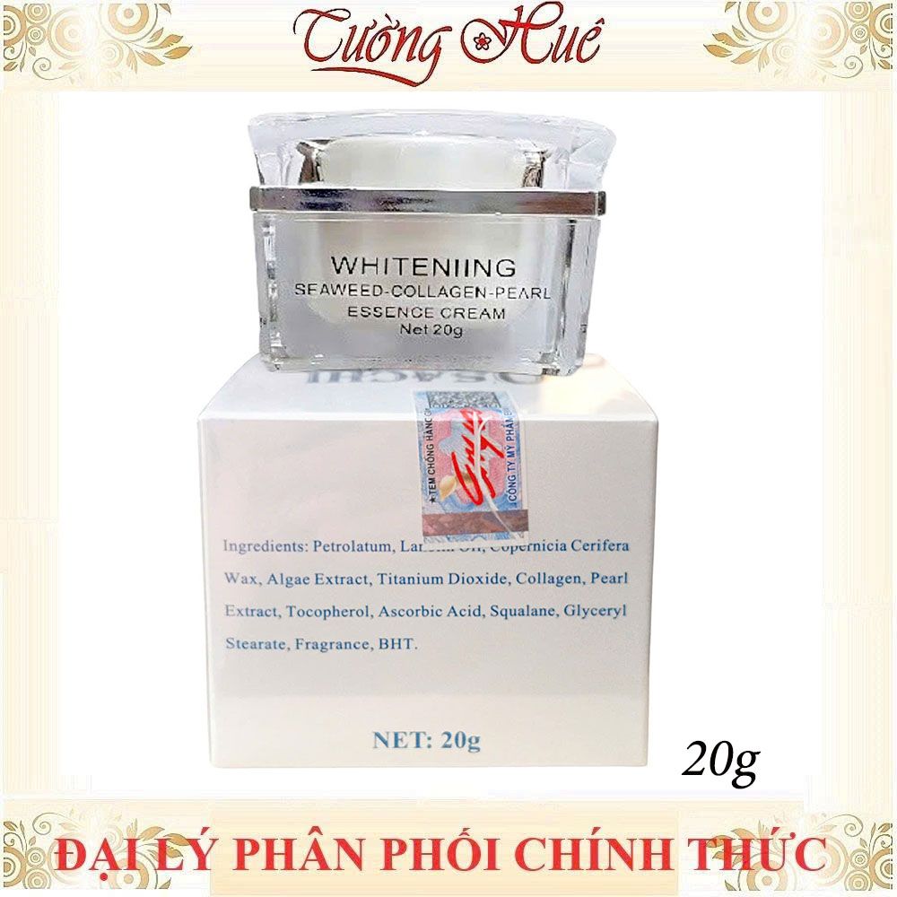 Kem Dưỡng Trắng Da Osachi Tinh Chất Ngọc Trai & Rong Biển & Collagen - 20g
