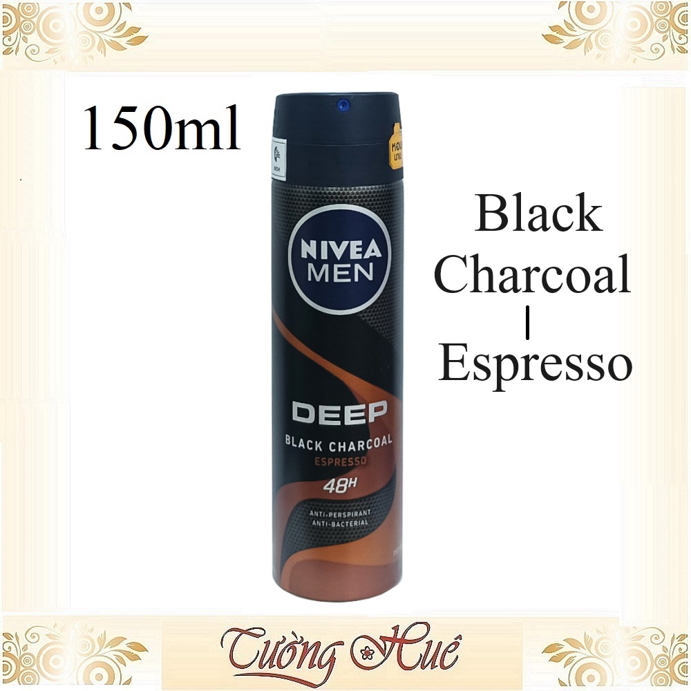 Xịt Khử Mùi Nam Nivea Men 48H Deodorant & Anti-Perspirant Nhiều Mùi - 150ml