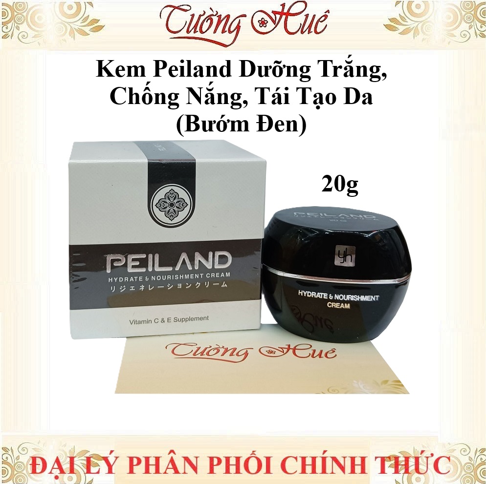 Kem Peiland Dưỡng Trắng, Chống Nắng, Tái Tạo Da - Đen