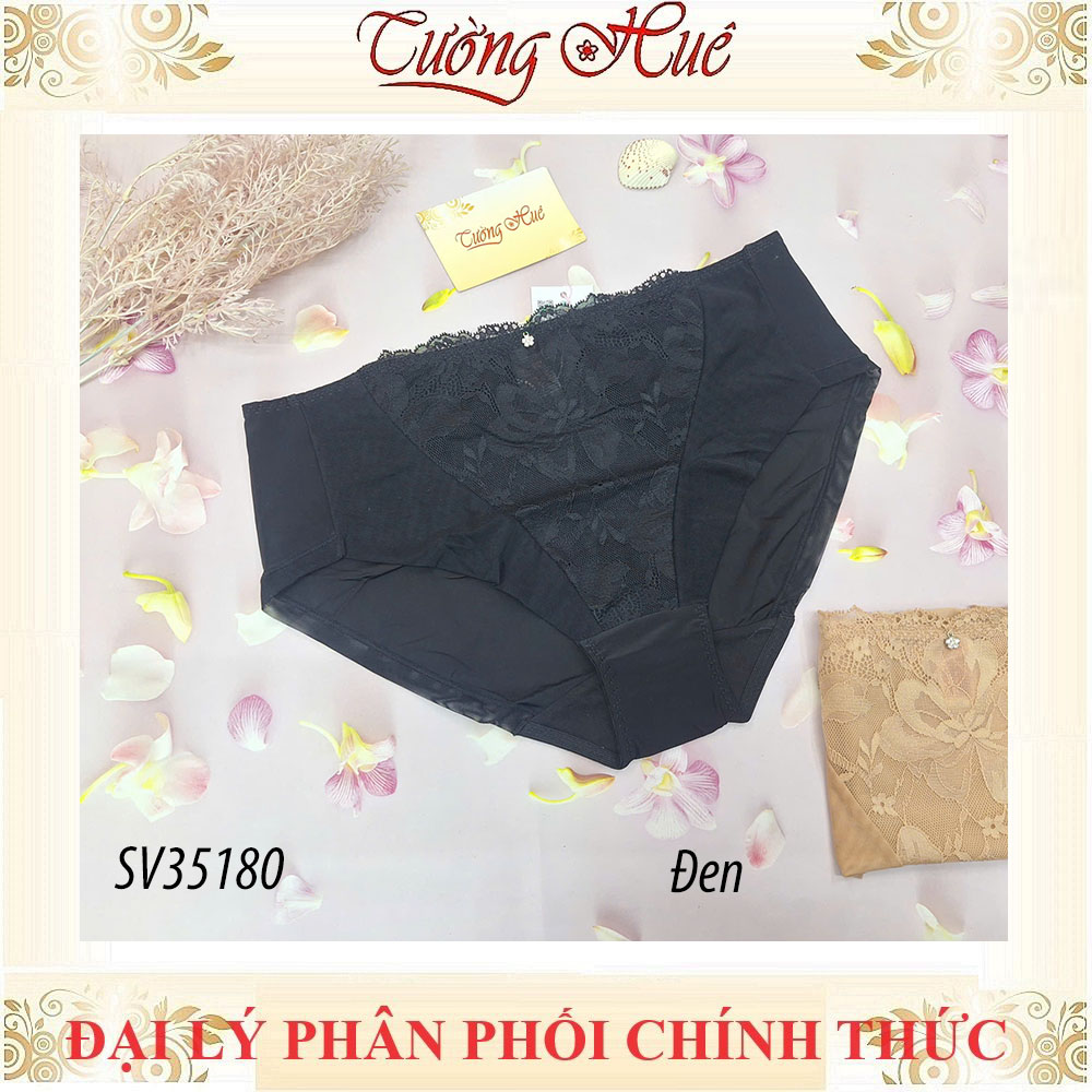 Quần lót nữ Bon Bon SV35180 lưng cao ren mềm