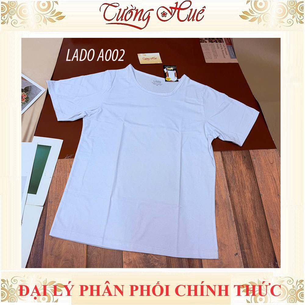 ÁO THUN NAM LADO A002 COTTON MẶC THOẢI MÁI