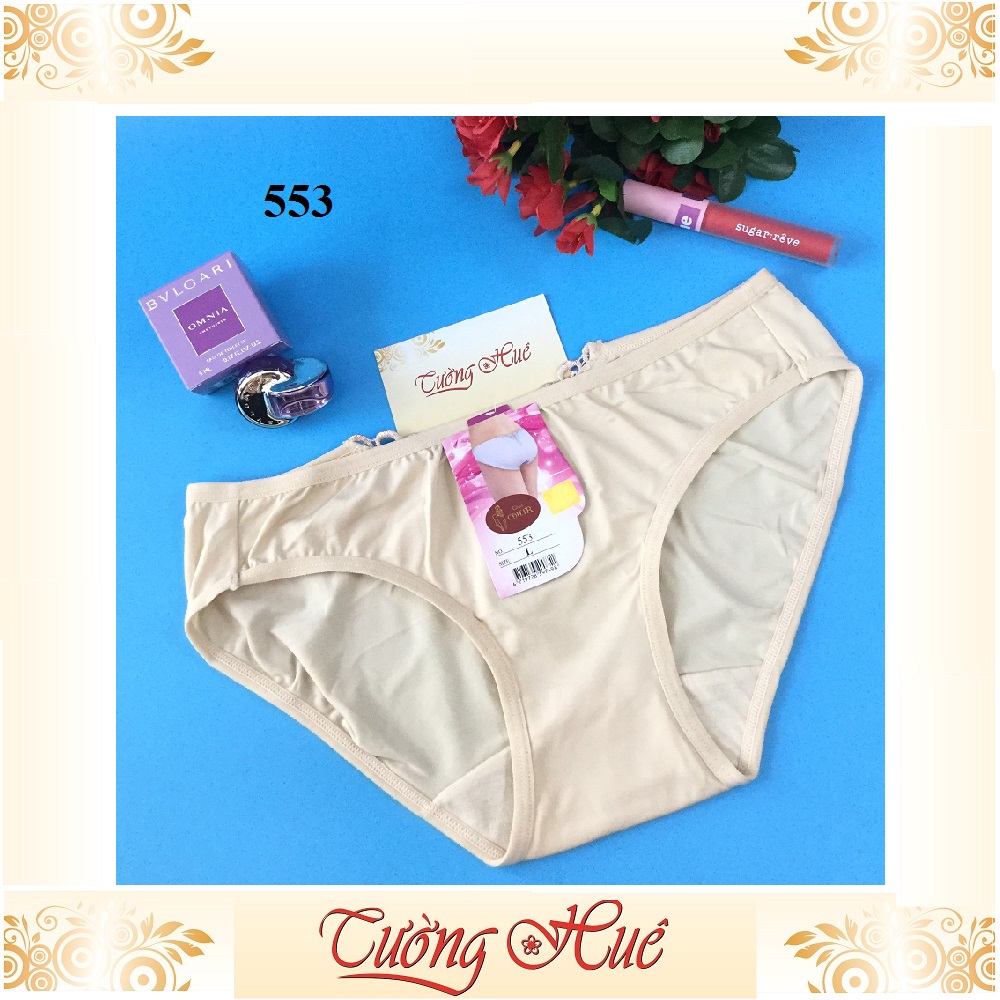 Quần lót nữ Chen 553 trơn lưng thấp.