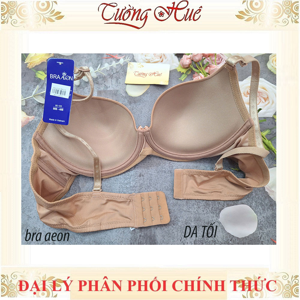 Áo lót nữ Bra Aeon trơn có gọng đệm mút mỏng.