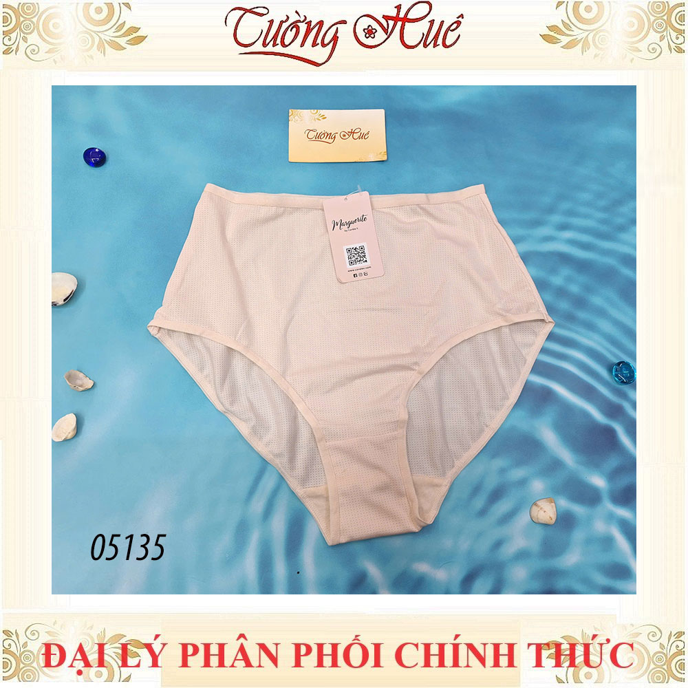 Quần lót nữ Marguerite Paris 05135 lỗ thông hơi lưng cao (FORM LỚN).