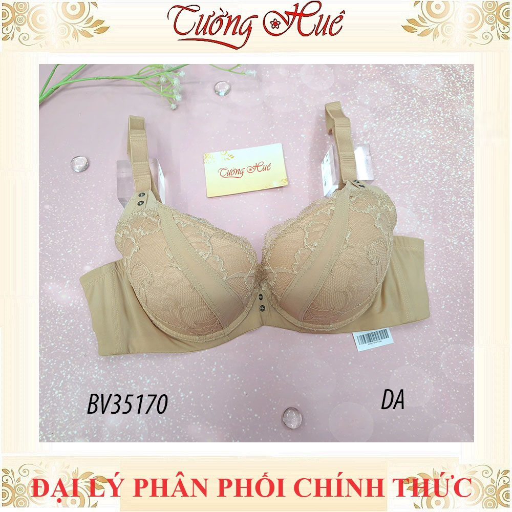Áo lót nữ Bon Bon BV35170 Có Gọng Phối Ren Mút Mỏng.