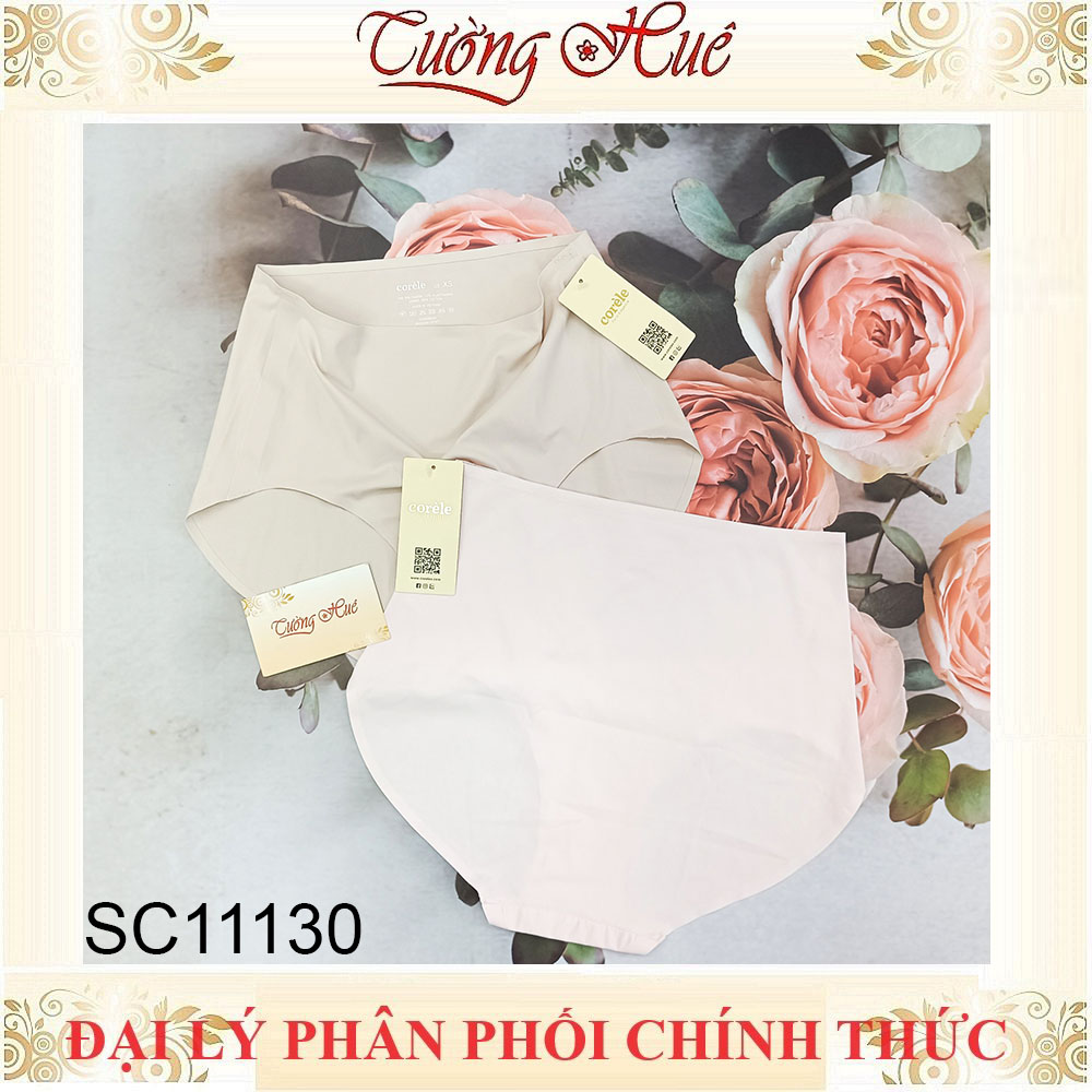 Quần lót nữ Corèle V SC11130 Lưng Cao Chất Su Không Viền May (FORM QUẦN LỚN)