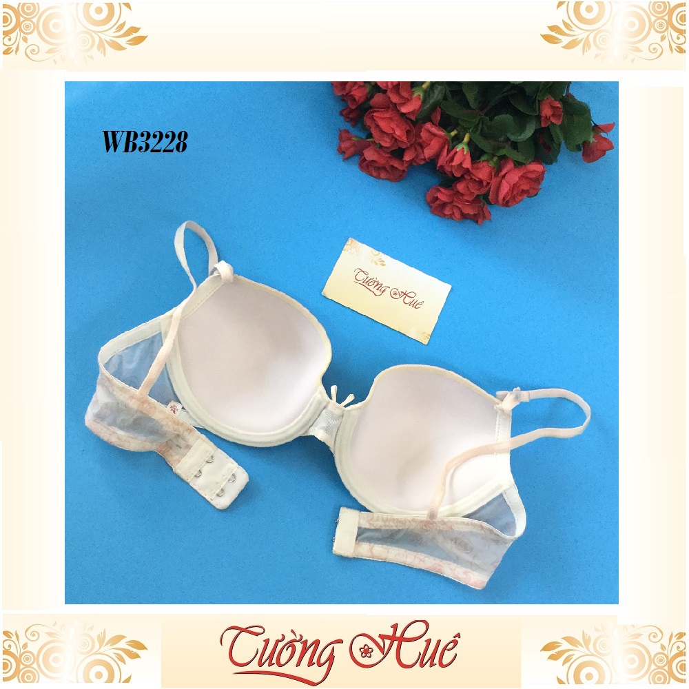 SALE SALE SALE - Áo lót nữ Wacoal WB 3228 áo ngực T shirt in hoa.