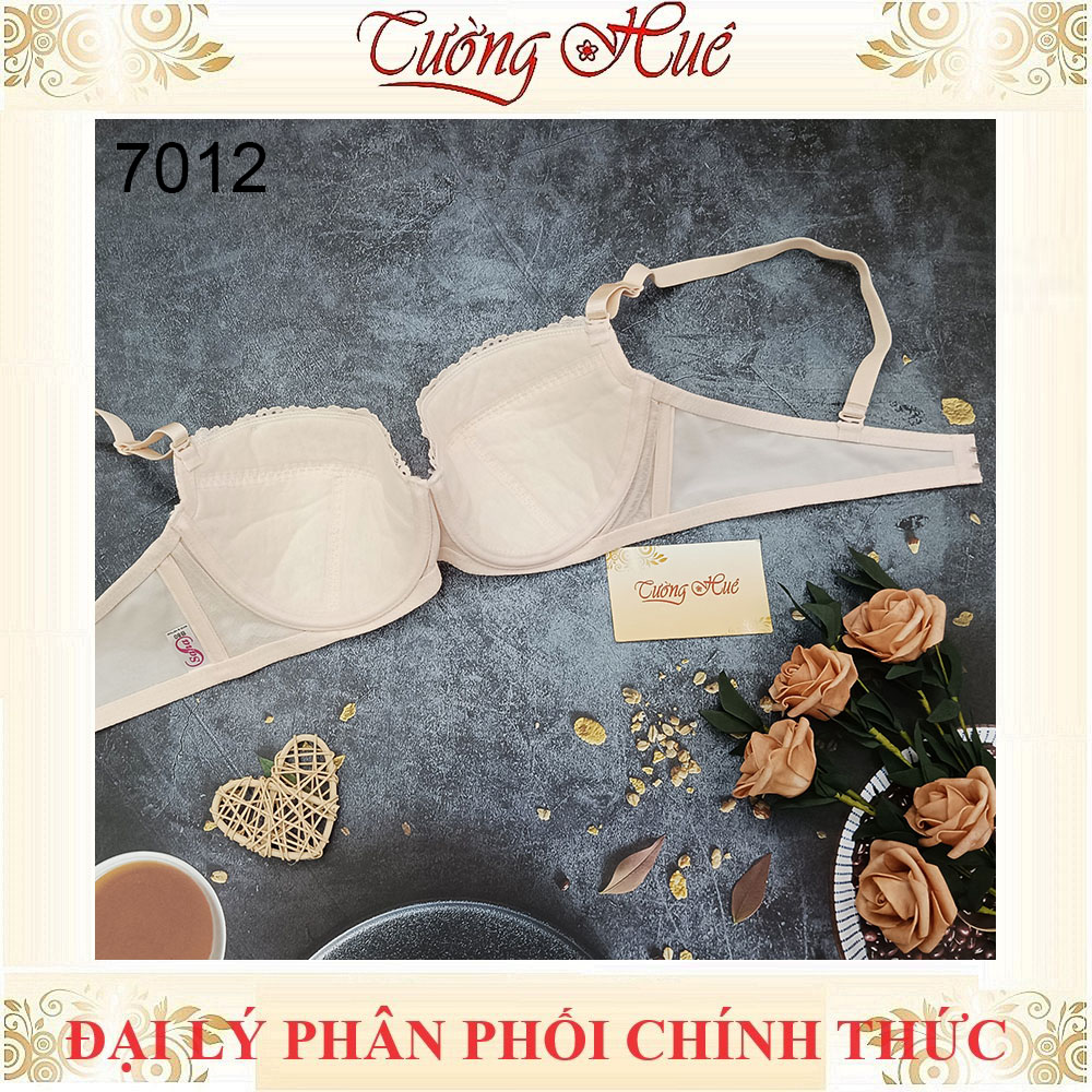 Áo lót nữ SANA 7012 Phối Ren Có Gọng Không Mút Bảng Lưng Vừa.