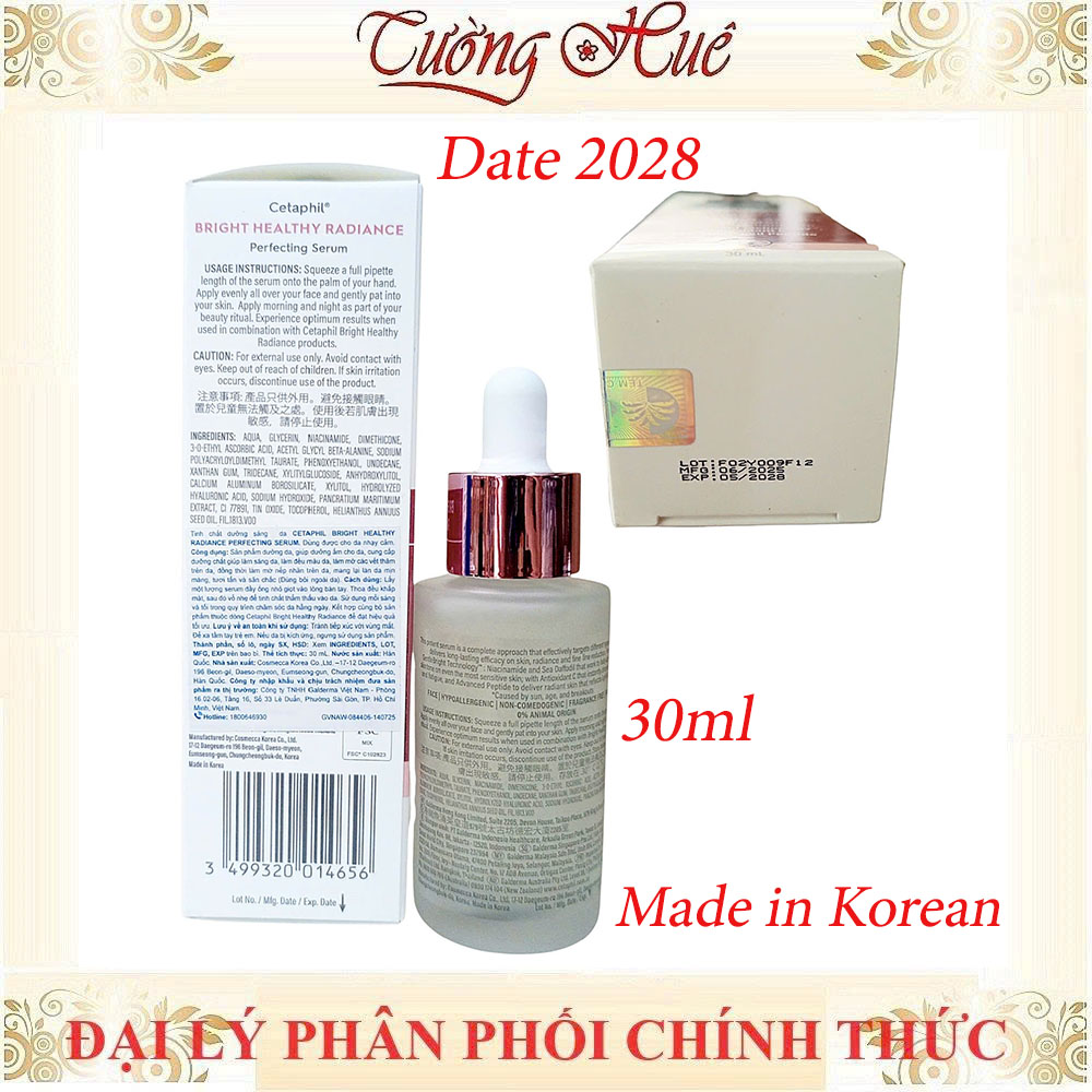 Tinh Chất Làm Sáng Da Cetaphil Bright Healthy Radiance Perfecting Serum 30ml