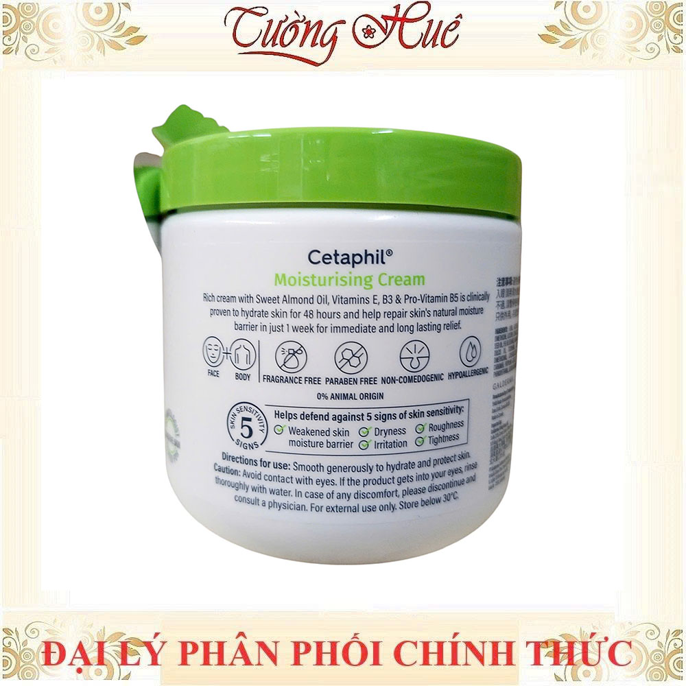 Kem Dưỡng Ẩm Cetaphil Moisturising Cream Dành Cho Da Khô Và Da Nhạy Cảm - 453g