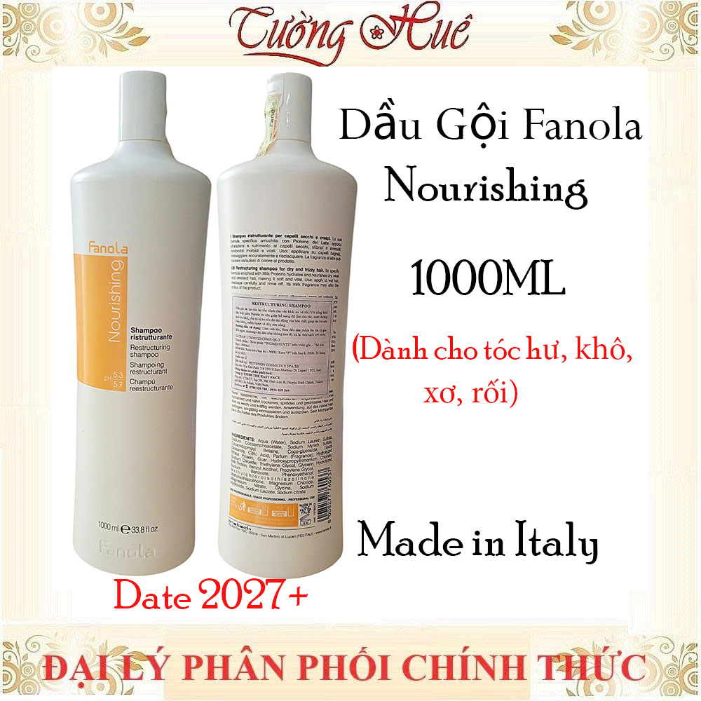 [HàngCóTemChốngGiả] Gội và Ủ Fanola Chăm Sóc Tóc Toàn Diện - Có Lựa Chọn