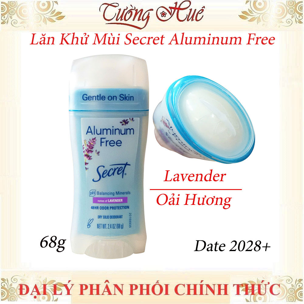 Lăn Sáp Khử Mùi Nữ Secret Cây Lớn 73g - 68g (Có lựa mùi).