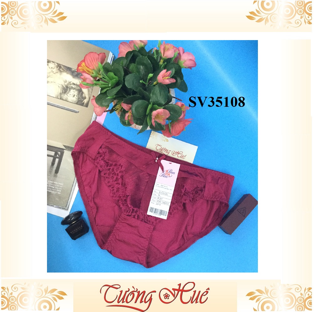 Quần lót nữ BonBon SV35108 phối ren.