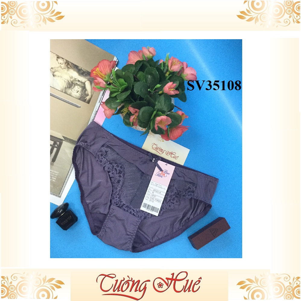 Quần lót nữ BonBon SV35108 phối ren.