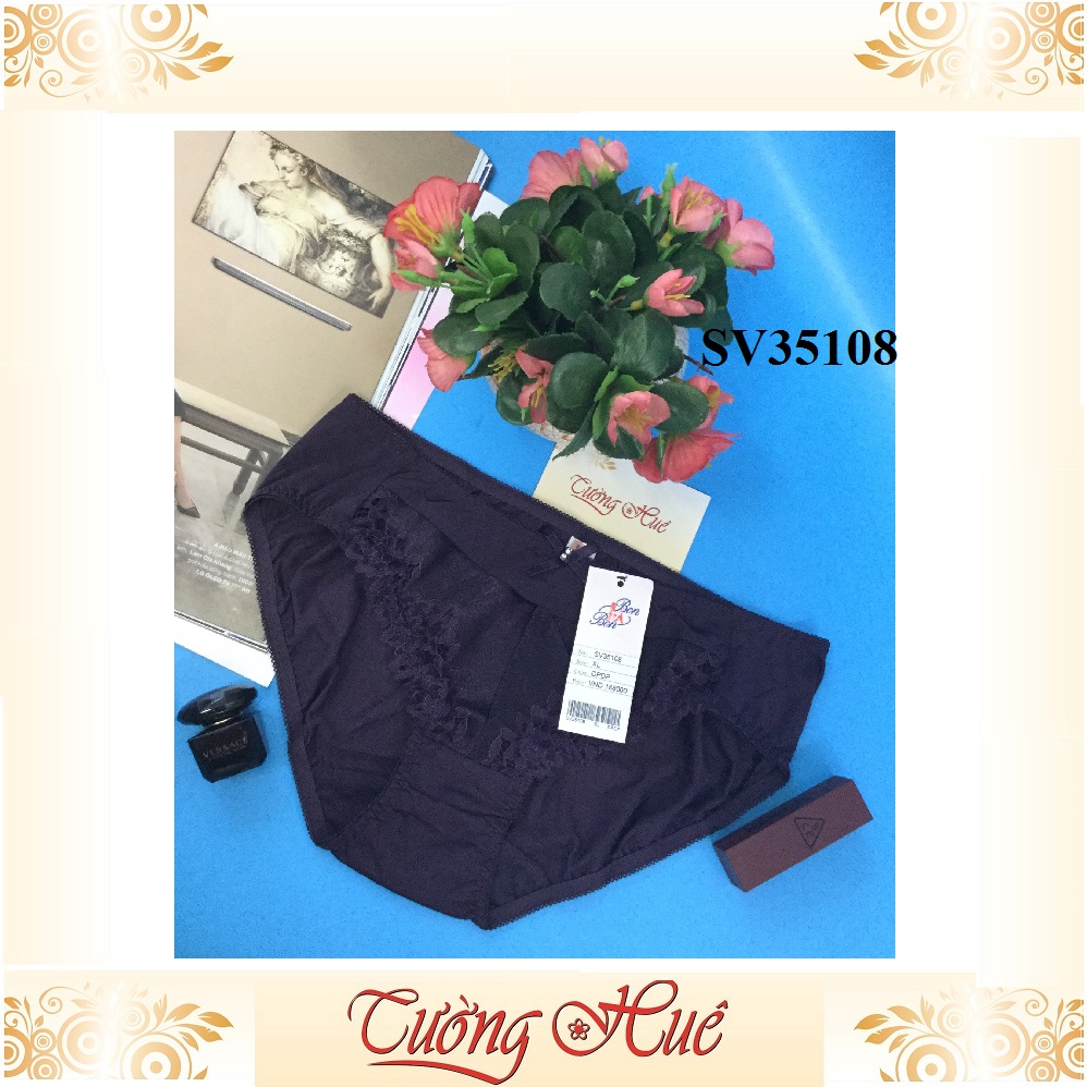 Quần lót nữ BonBon SV35108 phối ren.