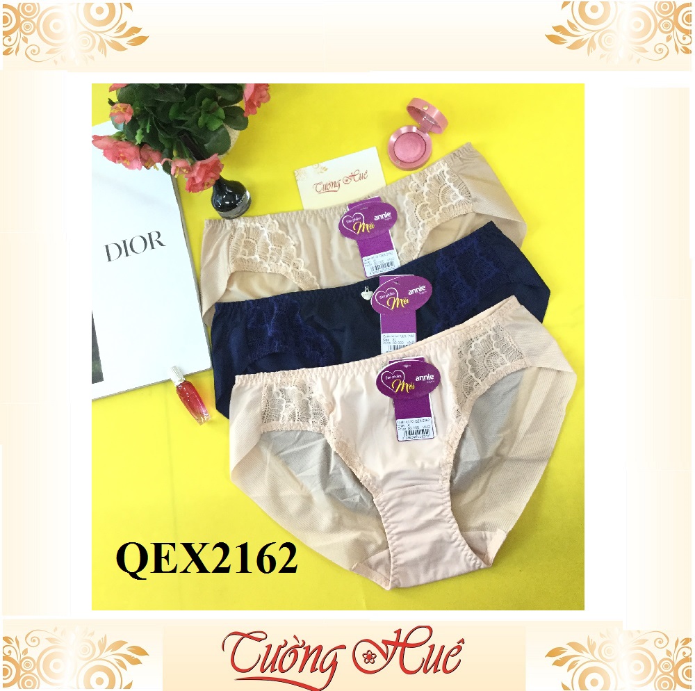Quần lót nữ annie QEX 2162 phối ren.